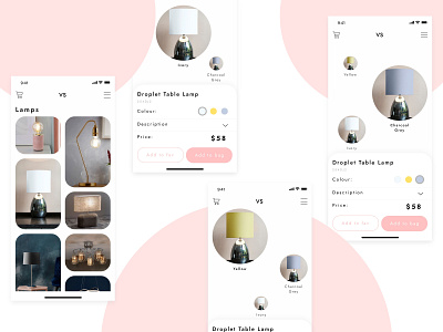 Concept for lamps shop accessories category page decoration divante ecommerce lamps product page progressive web application pwa shop shop design