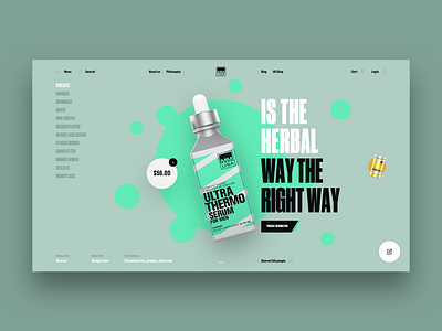 Creatin - Product clean design dribbble interface minimal sport typography ui ux web