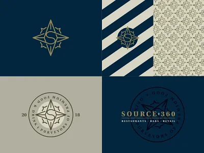 Importers Logo bar blue brand branding exports gold identity imports logo mark restaurant retail sign