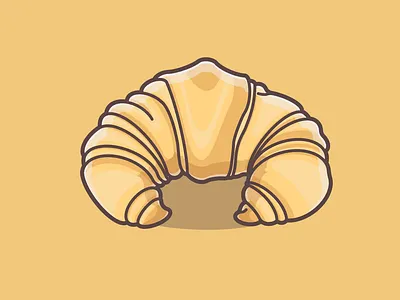 Happy National Croissant Day adobe illustrator croissant croissants design food graphic design icon illustration illustrator national croissant day national day vector