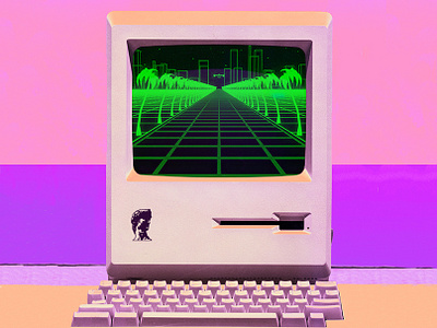 MacWave 2020đrəam adobe aesthetics apple devices design game mr touch this photo art photoshop retrogaming retrowave vaporware