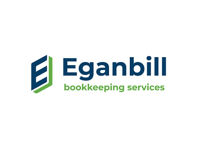 Eganbill Bookkeeping logo design bookkeeping logo design branding design elegant logo graphic design illustration logo logo design timeless logo design visual identity