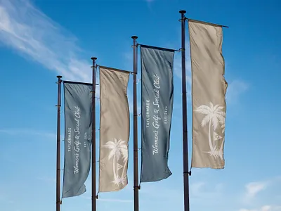 TaylorMade Women's Golf & Social Club Logo banner design brand design brand identity branding design illustration logo logo design logo design branding logo design concept sign design ui