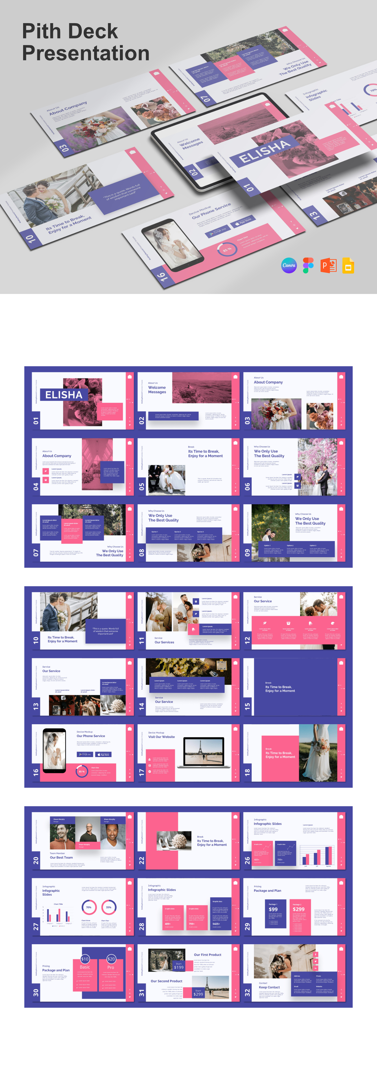 Wedding Memorial Presentation planner