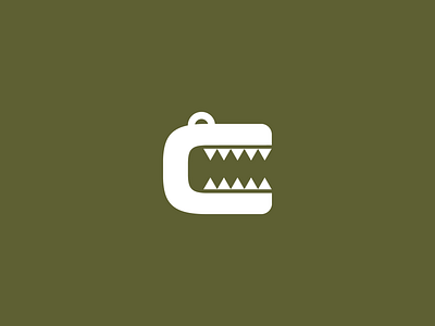 Alphabet Logo Series | C animal logo c crocodile design flat letter c letter logo logo minimal vector