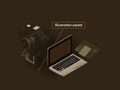 mavens aerial doc - illustrations art company design digital graphic illustration isometric profile ui vector webdesign website