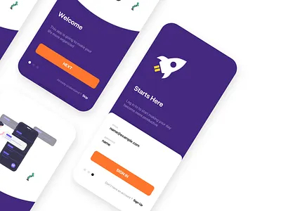 Login Exploration app login login design login form onboarding onboarding ui ui ux uiuxdesign