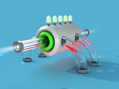 Light Machine 3d 3d art cinema 4d design modeling render texture