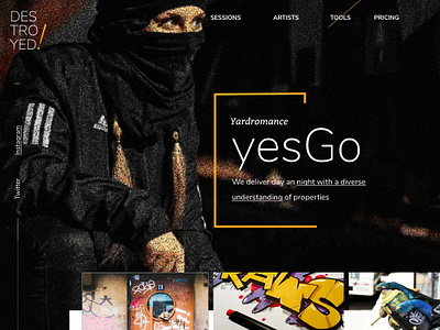 destroyed! app ui ux web