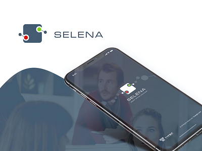 Selena logo behance branding design dribbble icon identity illustration ui ux vector