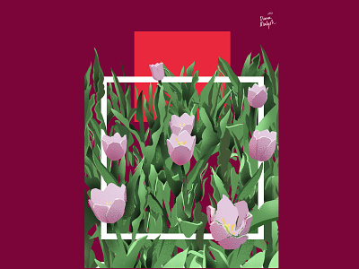 -tulips- animation bookillustration branding comicsart concept design digitalart digitalillustration flat graphic art graphicdesign icon identity illustration lettering logo typography vector web website