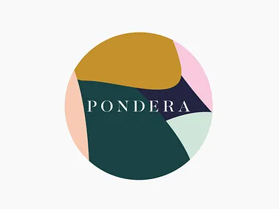 Pondera circle colors egoraz egyptian branding egyptian designer egyptian logo egyptian shop logo shop