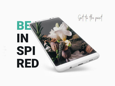 Be Inspired art direction design web design
