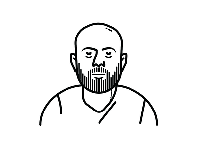 Imran Chaudhri bust fast company illustration line portrait