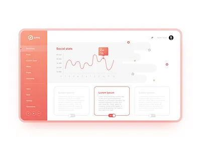 cms art cms design graphic graphicdesign ui uiux ux web webdesign