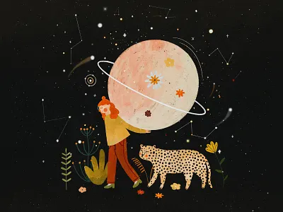 She's just a cosmic girl 💫