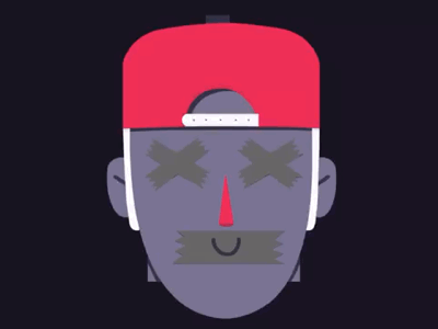 Head turn animation celanimation framebyframe headturn illustration motiondesign perspective