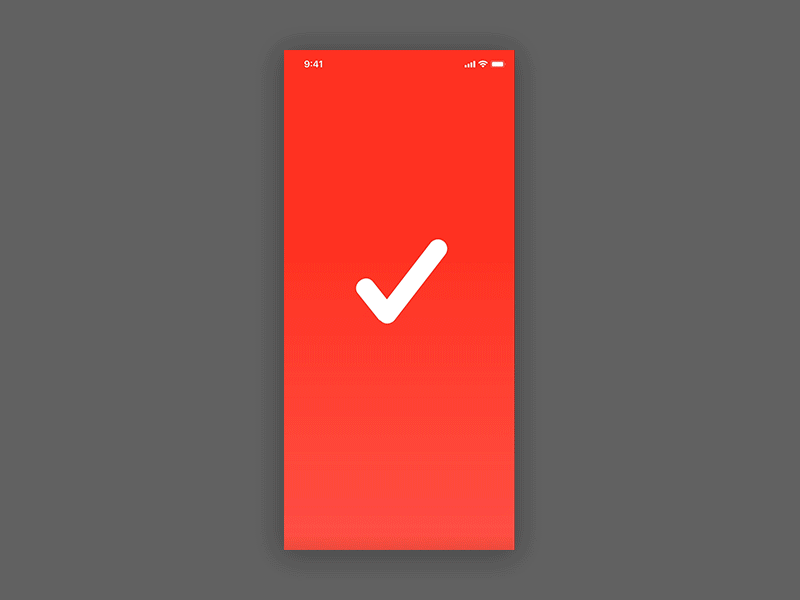 iOS To-Do List App ios prototype animation ui design user interface design