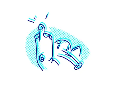 elephant elephant fourhands fuck fuck off illustration line stroke vector