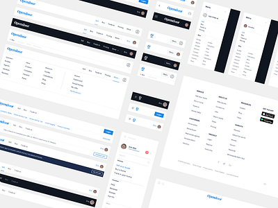 Navigation components explorations component design system frontend navigation product scale ui ux web website