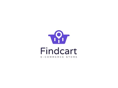Findcart branding concept design flat graphic graphic deisgn icon illustration logo minimal minimalist shopping shopping basket typography vector