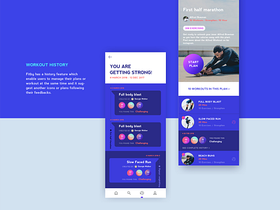 Fitby_Scene4 app branding design fitness ui ux web website workout