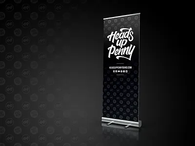 HUP Stage Banner banner branding design signage