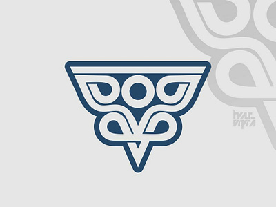 V or SOS Monogram Birdhead animal bird brand branding brandmark head icon identity illustration letter logo logogram logomark logotype mark monogram monogram logo sos symbol v