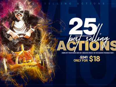 25 BEST SELLING PHOTOSHOP ACTIONS best best selling campaign creative deal design editing effects graphic design lightroom presets photographers photography photoshop action photoshop overlays