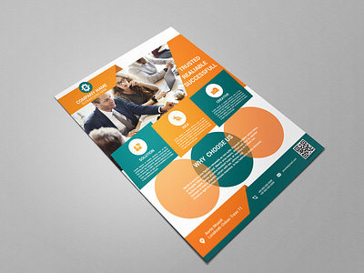 Corporate Flyer banner branding desain flyer letterhead logo