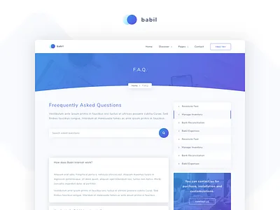 Babil - Startup and SaaS Template agency app corporate creative creative agency html5 landing mobile app modern design parallax portfolio saas