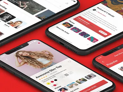 E-Commerce App Concept app apparel bold cause clothes concept design ecommerce girls ios iphone minimal pakistan reduce ui ux white white space