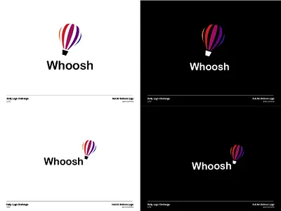 Hot Air Balloon Logo 2 adobe illustrator dailylogochallange design graphic design icon illustration logo vector