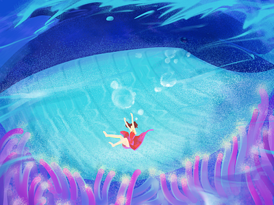 blue whales and coral animal blue coral illustration sea whales