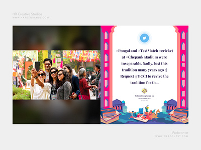 Jaipur literature festival(JLF) Social Wall design creative hashtag wall jlf pink color social wall twitter twitter wall