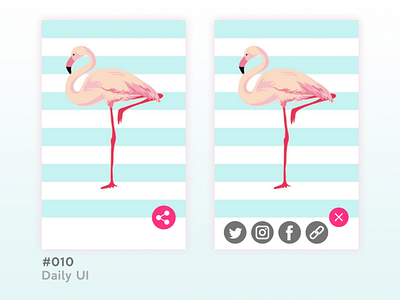 Daily_UI 10 of 100 #dailyui #010 adobe photoshop adobe xd button dailyui design icon social share ui ux
