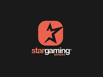 Star gaming logo branding character design flat icon logo minimalist vector