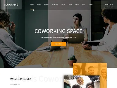 coworking space website template web design website wordpress wordpress blog wordpress development wordpress templates wordpress theme