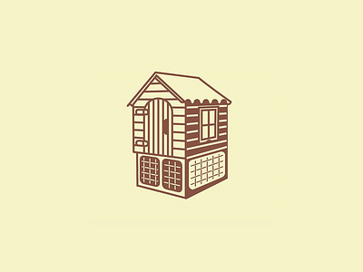 Chicken Coop icon illustration