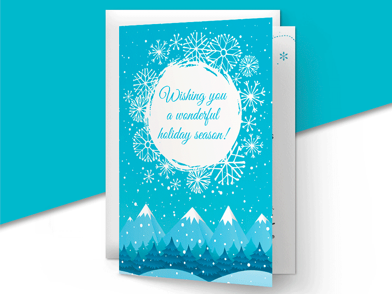 Postcards aftercare aftercare card program cards design development agency graphic design holiday card illustration postcards