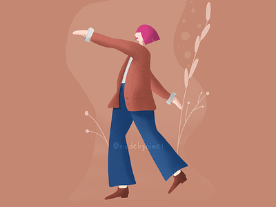 Freedom charachter charachter design drawing illustration illustrator procreate procreate app procreate art procreate brush sketch