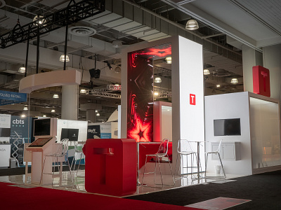 True Fit 20x30 Exhibit 3d environments exhibit exhibit design trade show
