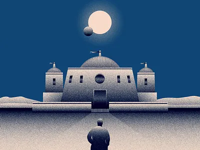 The Temple art design illustration vector vector art