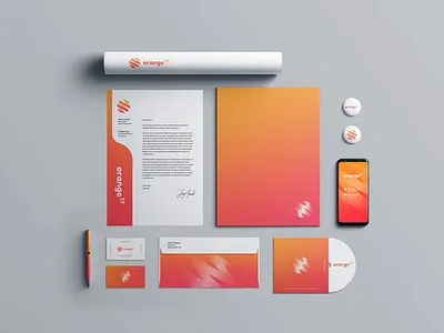 Orange 17 Branding Design branding consulting design flat illustration logo marketing orange vector