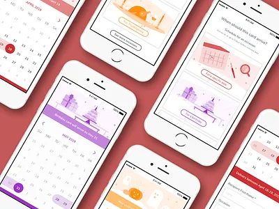 Scheduling Feature birthday calendar halloween illustration schedule thanksgiving