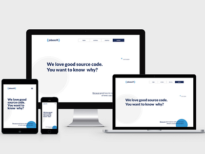 JOBASOFT - Agency minimalistic agency web design