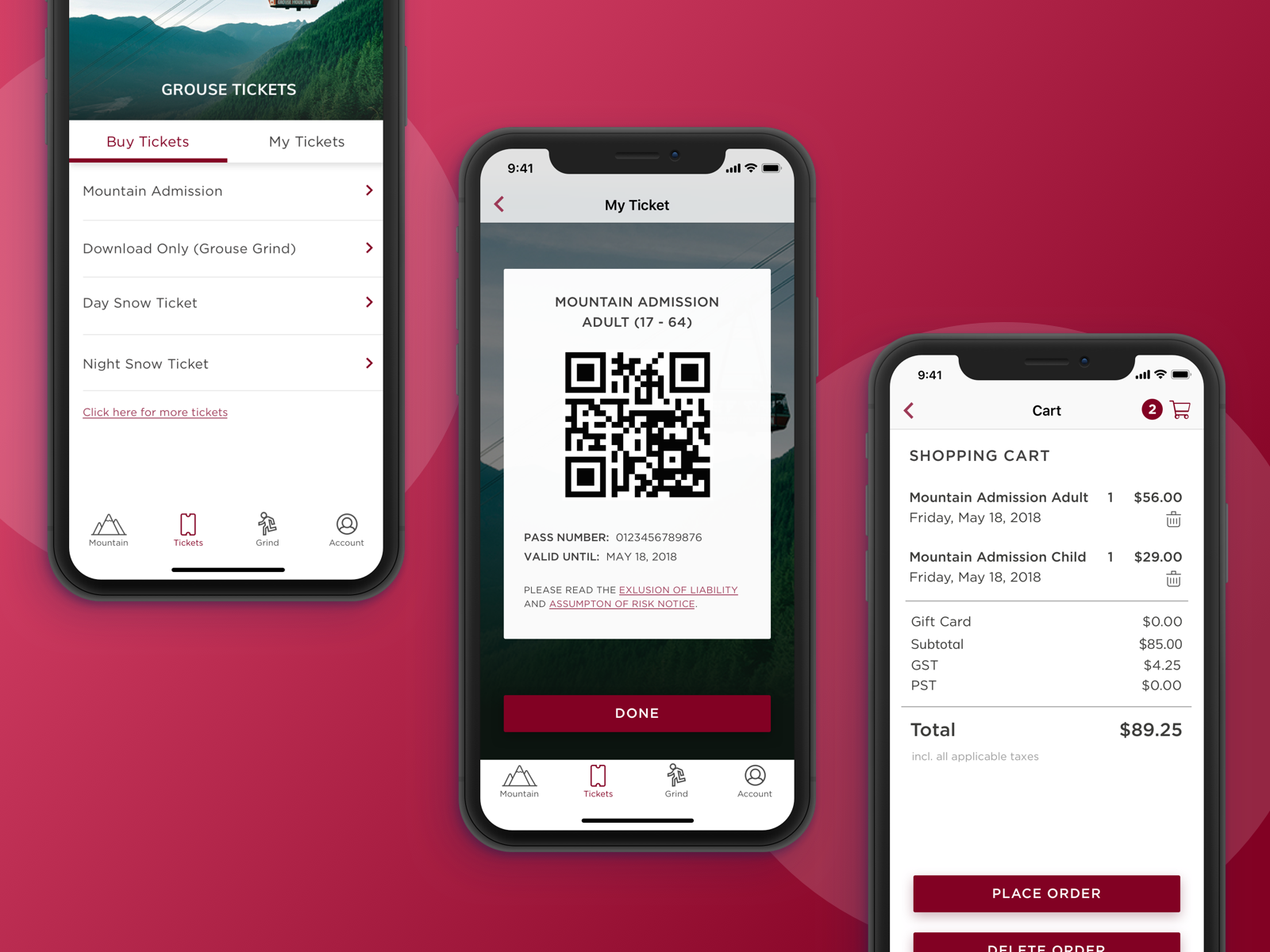 Example of Digital Ticket