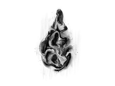 The Drop art digital marbling digital painting digital pour illustrator marbling painting procreate