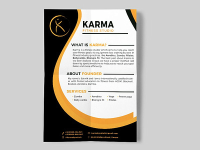 A4 Flyer Design a4 flyer advertisement brand and identity branding branding design brochure business clean creative design fitness flyer graphics illustration logo minimal mockup typography vector