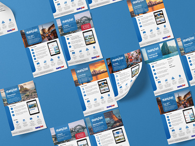Travelzoo One Sheeters branding denoffoxes design flat graphic design graphicdesign graphicdesigner mock ups print travel travelzoo typography vector